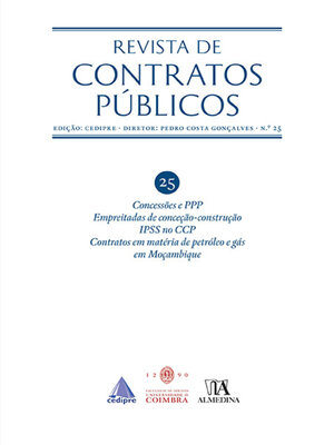 cover image of Revista de Contratos Públicos n.º 25